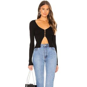 superdown revolve sierra knit top